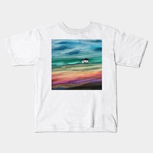 Scottish Cottage On The Moors Kids T-Shirt